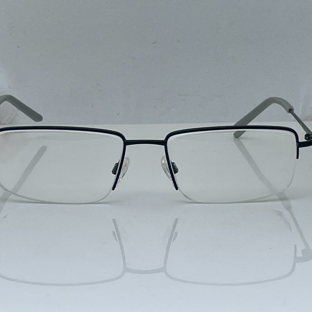 Nike Eyeglasses Frame Blue/Gray Metal Glasses Fram - Picture 8 of 16